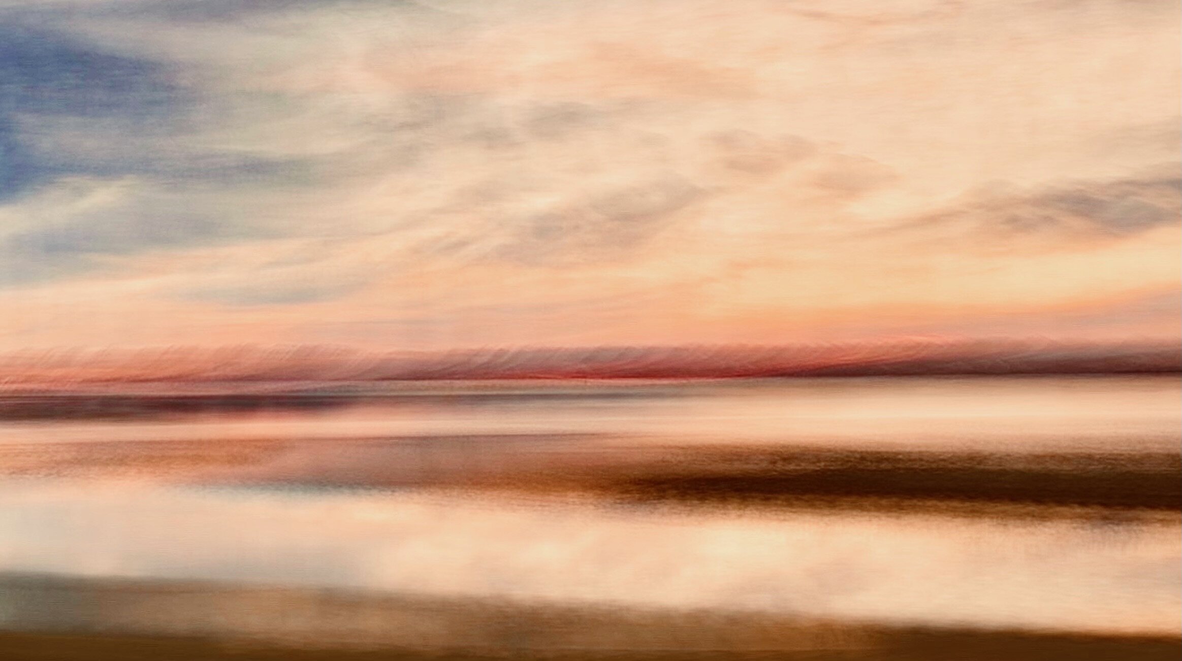 Coastal Sunset ICM photo by Tony Guinn
